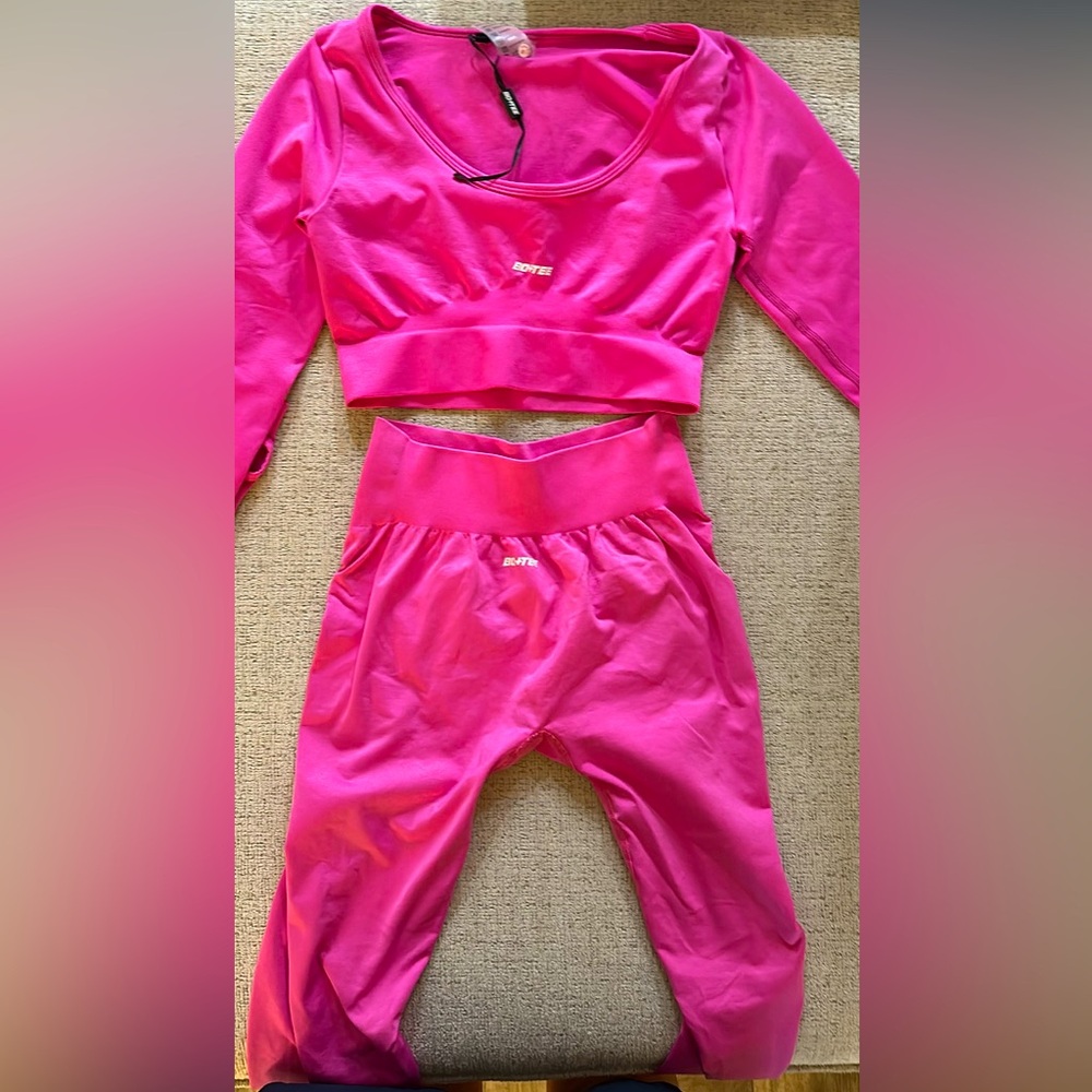 Hot pink Workout Set